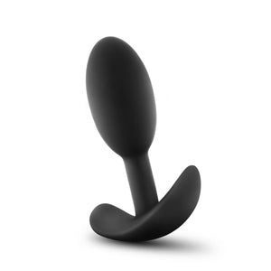 Anal Adventures Platinum Weighted Silicone Vibra Slim Plug Small or Medium Anal - Anal Probes & Tools Buy Sex Toys in Singapore LoveisLove U4Ria