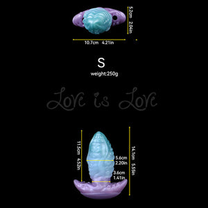 Purple Orchid Dream Octopus Fantasy Silicone Anal Plug Anal - Exotic & Unique Butt Plugs Buy Sex Toys in Singapore LoveisLove U4Ria