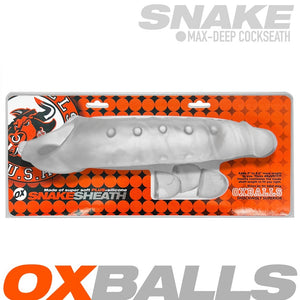 Oxballs Snake Cocksheath OX-3109 deepest reach cocksheath