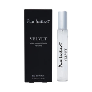 Classic Erotica Pure Instinct Pheromone Infused Velvet Perfume Oil or Perfume Spray Enhancers & Essentials - Aromas & Stimulants Buy Sex Toys in Singapore LoveisLove U4Ria