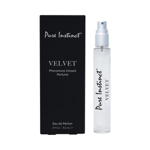Classic Erotica Pure Instinct Pheromone Infused Velvet Perfume Oil or Perfume Spray Enhancers & Essentials - Aromas & Stimulants Buy Sex Toys in Singapore LoveisLove U4Ria