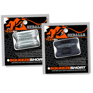 Oxballs Squeeze Short FLEXtpr Ball Stretcher Black or Clear For Him - Oxballs C&B Toys  Buy Sex Toys in Singapore LoveisLove U4Ria