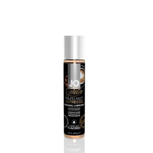 System JO Gelato Flavored Water-Based Personal Lubricant Hazelnut Espresso / Tiramisu / Decadent Double Chocolate Buy in Singapore LoveisLove U4Ria