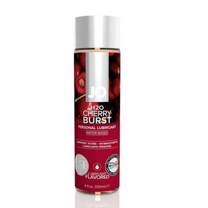 System JO H2O Flavored Edible Water-Based Lubricant Strawberry Kisses or Succulent Watermelon or Cherry Burst