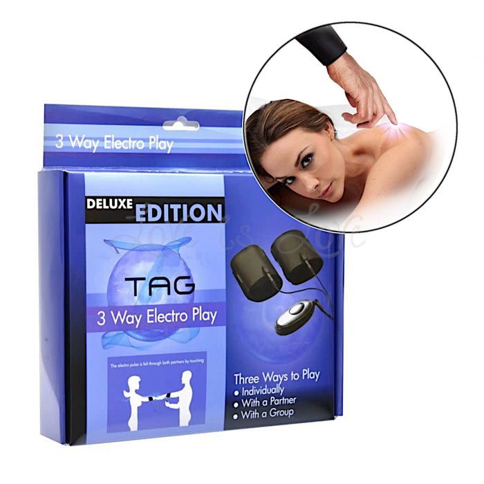 Zeus Deluxe Edition Taser Tag 3 Way Electro Play Cuffs