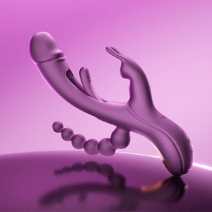 Honey Play Box Trilux Kinky Rabbit Vibrator Blue Buy in Singapore LoveisLove U4Ria 