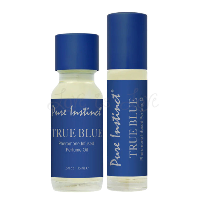 Class Erotica Pure Instinct Pheromone Infused True Blue Perfume Oil Dropper or Roll On (New Edition)