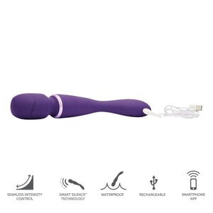 We-Vibe The Wand USB Rechargable With Two Attachments  (App-Controlled)[Authorized Dealer]