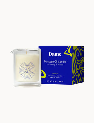 Dame Massage Oil Candle Intimacy & Mood 141 G For Us - Sexy Massage Buy Sex Toys in Singapore LoveisLove U4Ria