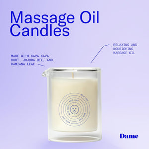 Dame Massage Oil Candle Intimacy & Mood 141 G For Us - Sexy Massage Buy Sex Toys in Singapore LoveisLove U4Ria