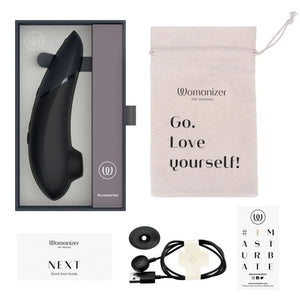 Womanizer Next Rechargeable Clitoral Stimulator with 3D Pleasure Air Technology (Free Affirmation Card)  Buy in Singapore LoveisLove U4Ria 