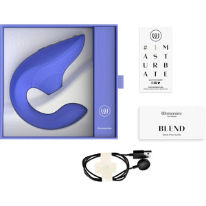 Womanizer Blend Clitoral and G-Spot Dual Stimulation Vibrator Buy in Singapore LoveisLove U4Ria