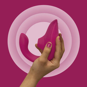 Womanizer Blend Clitoral and G-Spot Dual Stimulation Vibrator Buy in Singapore LoveisLove U4Ria