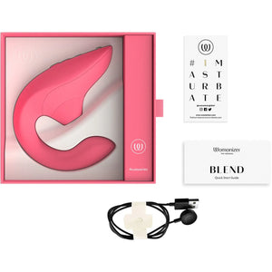 Womanizer Blend Clitoral and G-Spot Dual Stimulation Vibrator Buy in Singapore LoveisLove U4Ria
