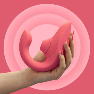 Womanizer Blend Clitoral and G-Spot Dual Stimulation Vibrator Buy in Singapore LoveisLove U4Ria