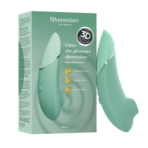 Womanizer Next Rechargeable Clitoral Stimulator with 3D Pleasure Air Technology (Free Affirmation Card)  Buy in Singapore LoveisLove U4Ria 