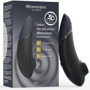 Womanizer Next Rechargeable Clitoral Stimulator with 3D Pleasure Air Technology (Free Affirmation Card)  Buy in Singapore LoveisLove U4Ria 