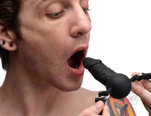 Master Series Suppressor Silicone Face Banger Gag