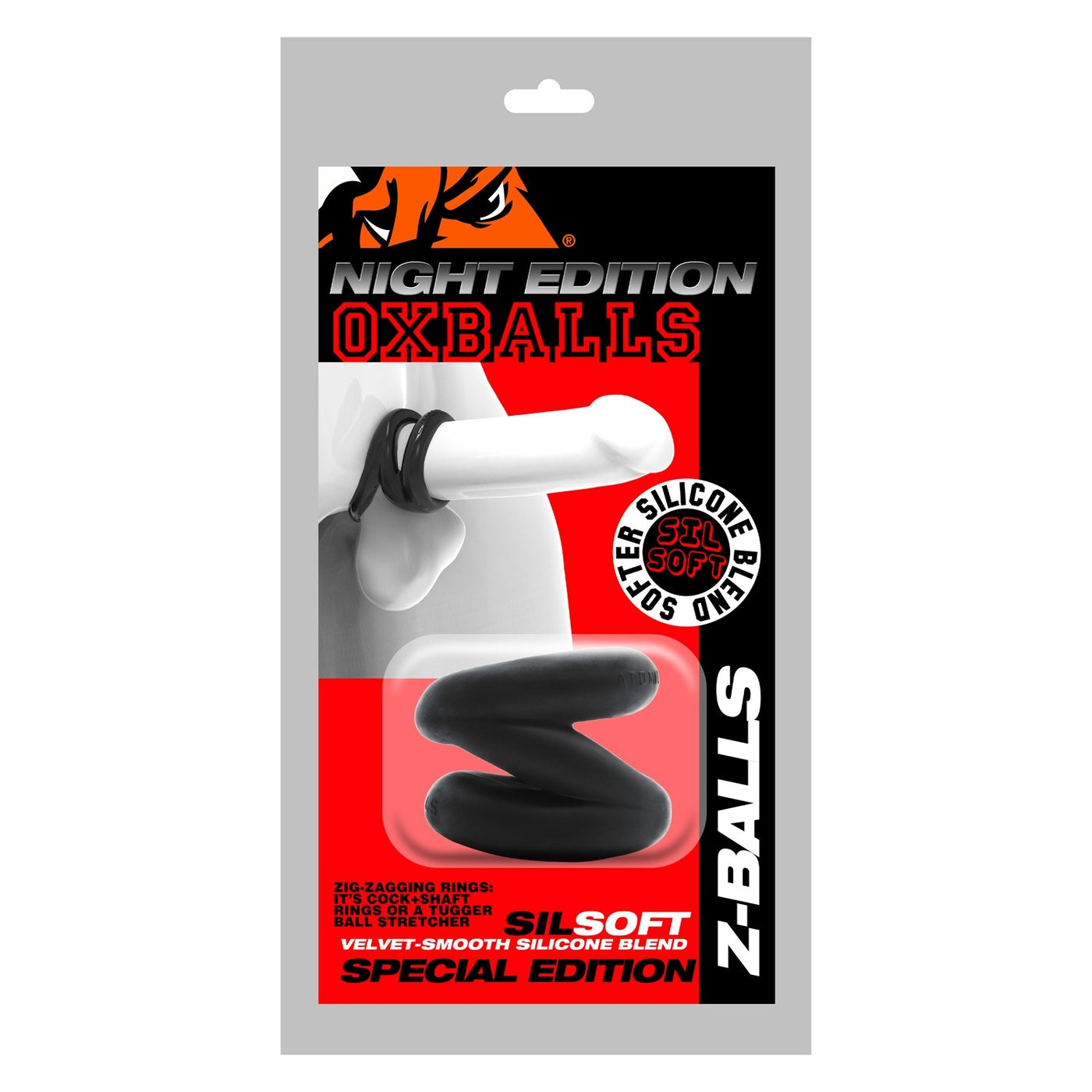 Oxballs Z-Balls Ball Stretcher By Atomic Jock AJ-1070 Love is Love Oxballs Z-Balls Ball Stretcher By Atomic Jock AJ-1070 Love is Love