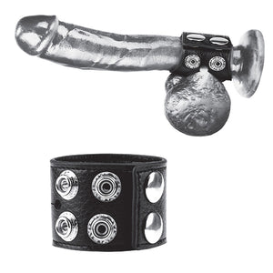 Blueline C&B 1.5 Inches Cock Ring With Ball Strap
