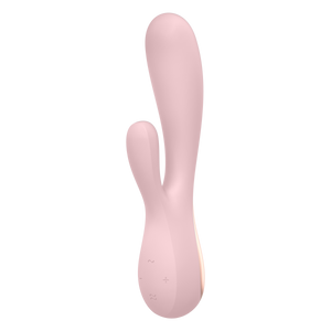 Satisfyer Mono Flex App-Controlled Rabbit Vibrator Mauve/Rose love is love buy sex toys in singapore u4ria loveislove