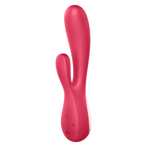 Satisfyer Mono Flex App-Controlled Rabbit Vibrator Red love is love buy sex toys in singapore u4ria loveislove