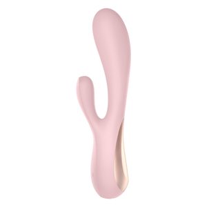 Satisfyer Mono Flex App-Controlled Rabbit Vibrator Mauve/Rose love is love buy sex toys in singapore u4ria loveislove