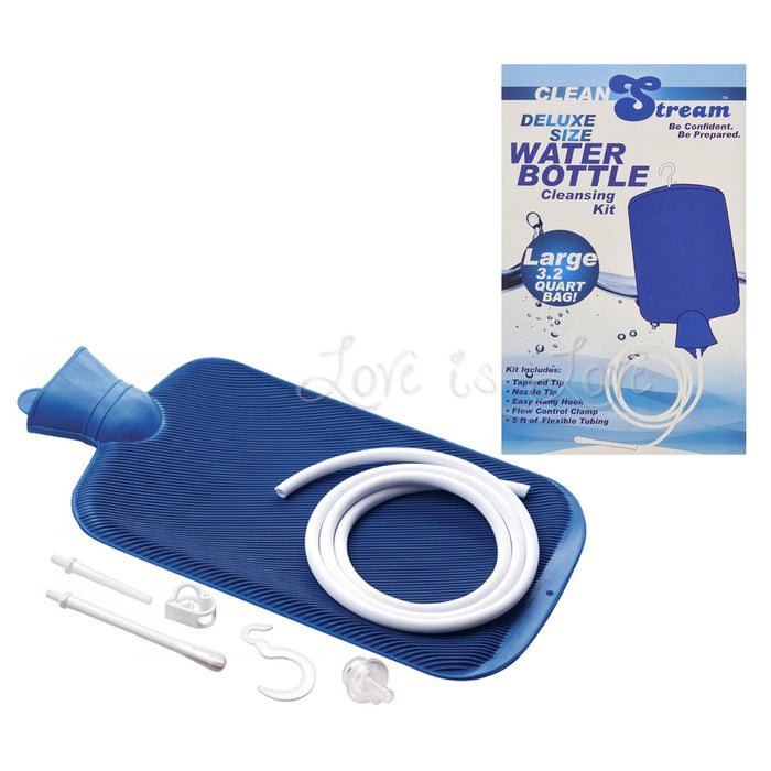 CleanStream Deluxe Size Water Bottle Cleansing Kit 3.2 Quart 3000 ML