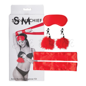 Sex & Mischief Amor Bondage Beginner Kit Red Buy in Singapore LoveisLove U4ria