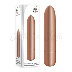 Adam & Eve Eve's Copper Cutie Rechargeable Bullet Vibrator Buy in Singapore LoveisLove U4ria