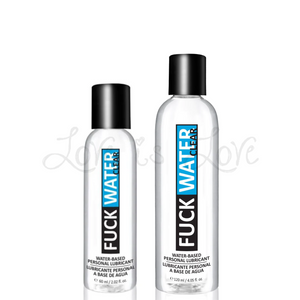 Fuck Water Clear H2O Water Based Lubricant 60 ml or 120 ml