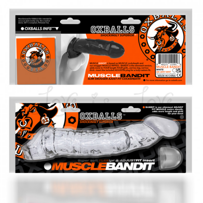 Oxballs Muscle Bandit Slimmest Muscle Cocksheath