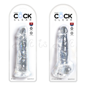 King Cock Clear 8 Inch Cock Buy in Singapore LoveisLove U4ria