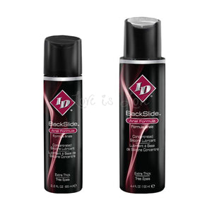 ID BackSlide Silicone Lubricant 65 ml 2.2 fl oz or 130 ML 4.4 fl oz buy in Singapore LoveisLove U4ria