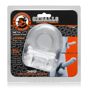 Oxballs 360 Dual Cockring and BallSling OX-3013