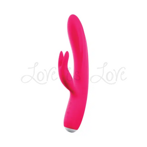 Vedo Thumper Bunny Rechargeable Tapping Dual Vibe Pretty Pink buy in Singapore LoveisLove U4ria