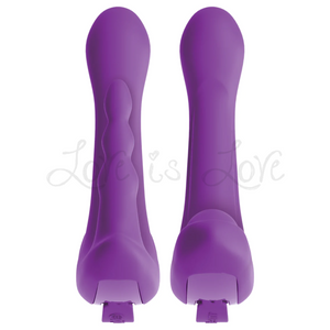 Pipedream 3Some Rock n' Ride Remote-Controlled Dual Motor Silicone Rechargeable Vibrator Purple Buy in Singapore LoveisLove U4ria