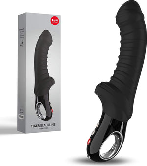 Fun Factory Black Line Tiger Ribbed G-Spot Vibrator