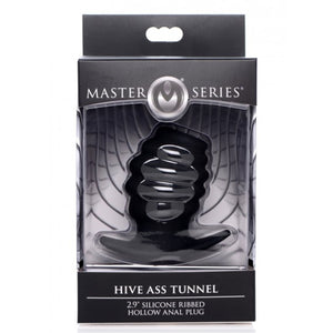 Master Series Hive Ass Tunnel Silicone Ribbed Hollow Anal Plug Small Buy in Singapore U4ria LoveisLove