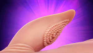 Erocome Persurs/Perseus Waving Rabbit Vibrator Vanilla or Purple