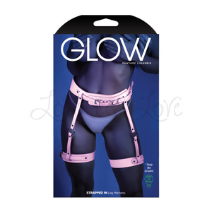 Fantasy Lingerie Glow Strapped Glow in the Dark O/S Harness Top or Leg Harness Buy In Singapore LoveisLove U4ria