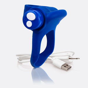 9(The Screaming O Charged You Turn Plus Blueberry (Newly Replenished on Jan 19) Cock Rings - Rechargeable Cock Rings The Screaming O 