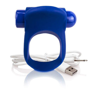 9(The Screaming O Charged You Turn Plus Blueberry (Newly Replenished on Jan 19) Cock Rings - Rechargeable Cock Rings The Screaming O 