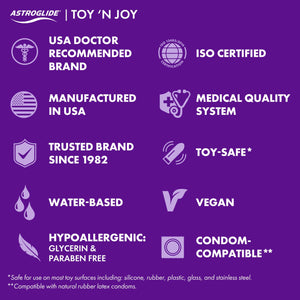 Astroglide Toy 'n Joy Water-Based Lubricant 