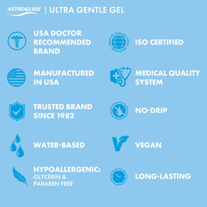 Astroglide Ultra Gentle Water-Based Gel 3 oz 
