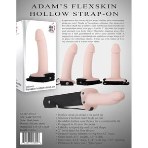 Adam & Eve Adam FlexSkin Silicone Hollow Strap-On Buy In Singapore LoveisLove U4Ria