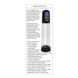 Adam & Eve Adam's Rechargeable Penis Pump Buy In Singapore Sex Toy Love is Love U4ria