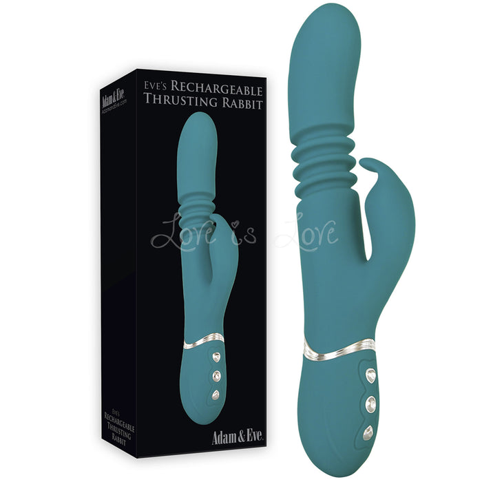 Adam & Eve Rechargeable Thrusting Rabbit