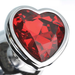 Adam & Eve Red Heart Gem Anal Plug Buy in Singapore LoveisLove U4Ria 