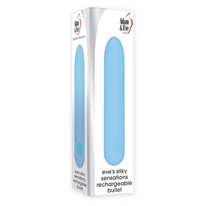 Adam & Eve Silky Sensations Rechargeable Bullet Blue Buy in Singapore LoveisLove U4Ria 